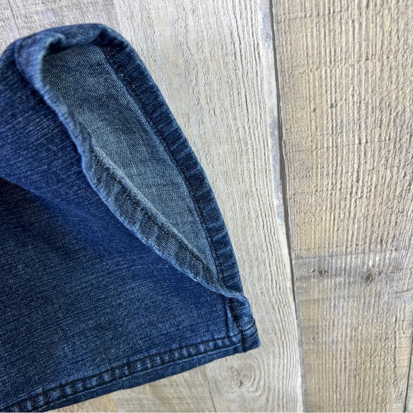 Refuge Premium Size 11 Dark Blue Wash Jeans Lo Rise w/5 Pockets & Belt Loops - Picture 8 of 15